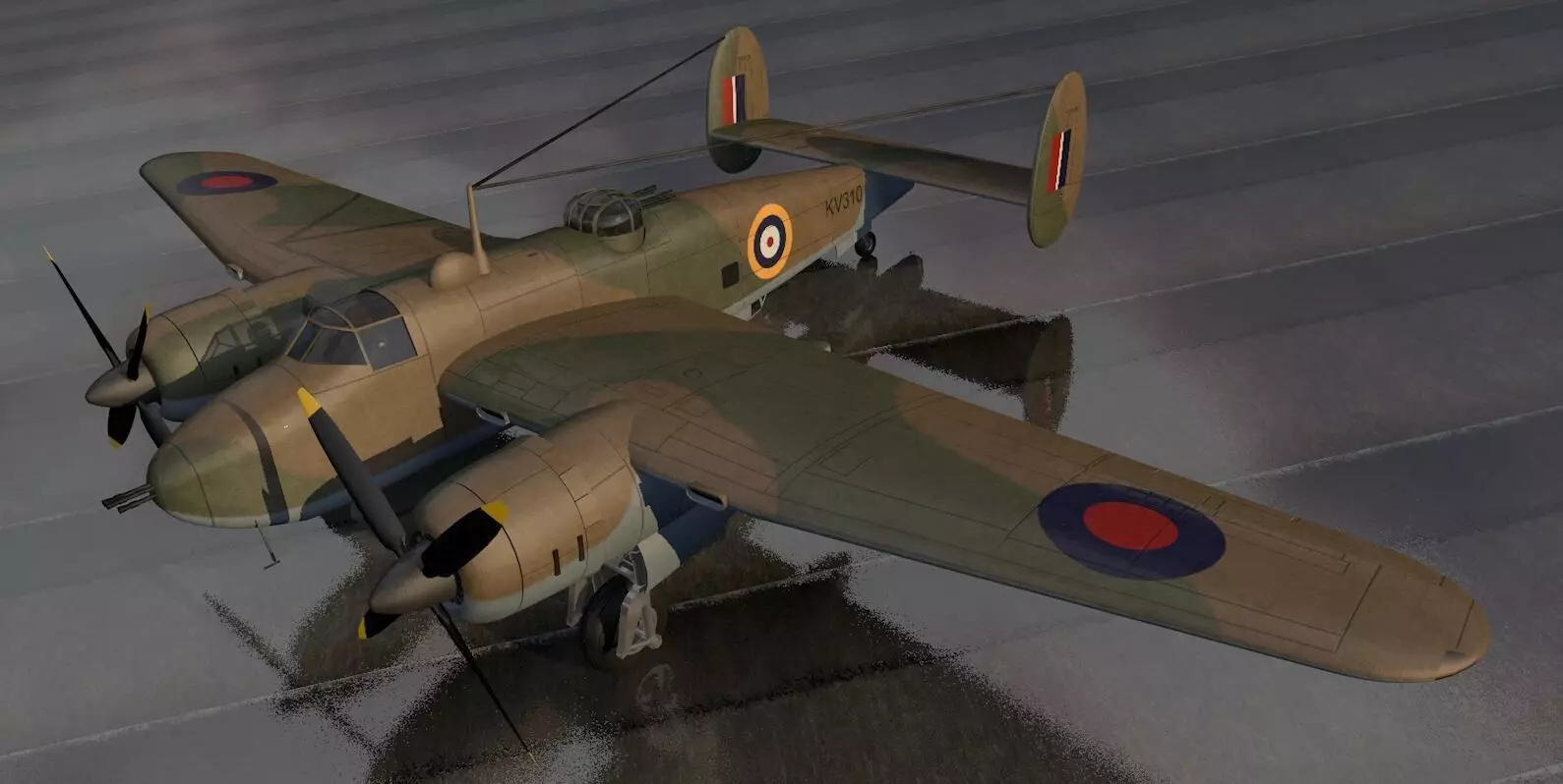 Bristol Type 163 Buckingham Mk-1 3D model_0