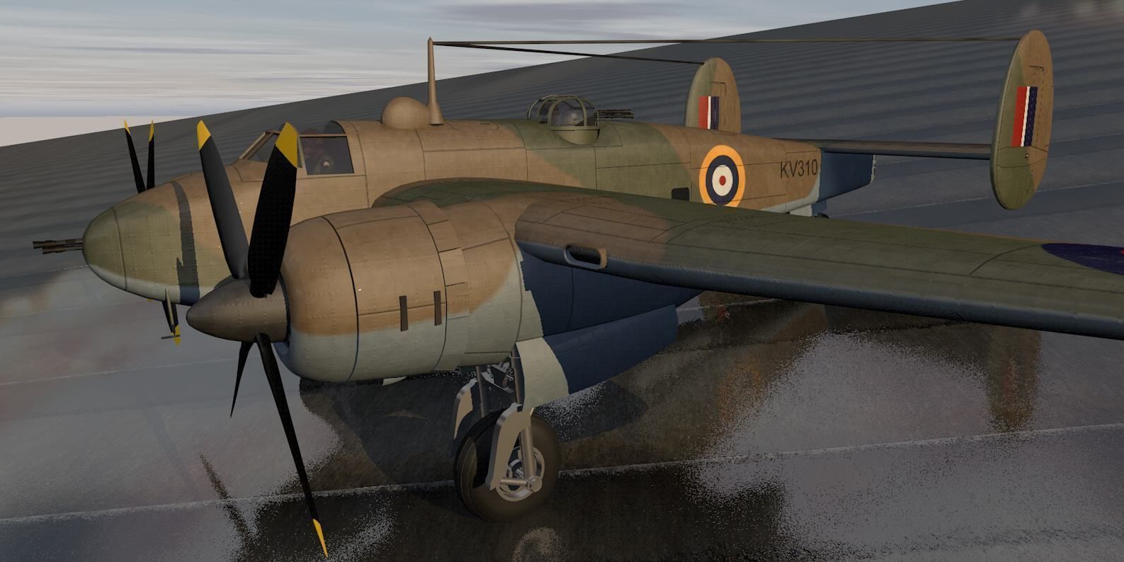 Bristol Type 163 Buckingham Mk-1 3D model_7