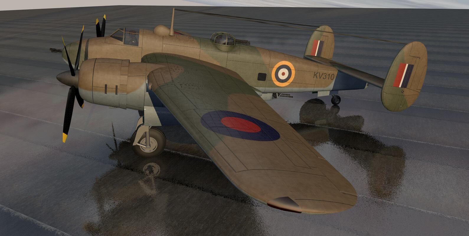 Bristol Type 163 Buckingham Mk-1 3D model_2