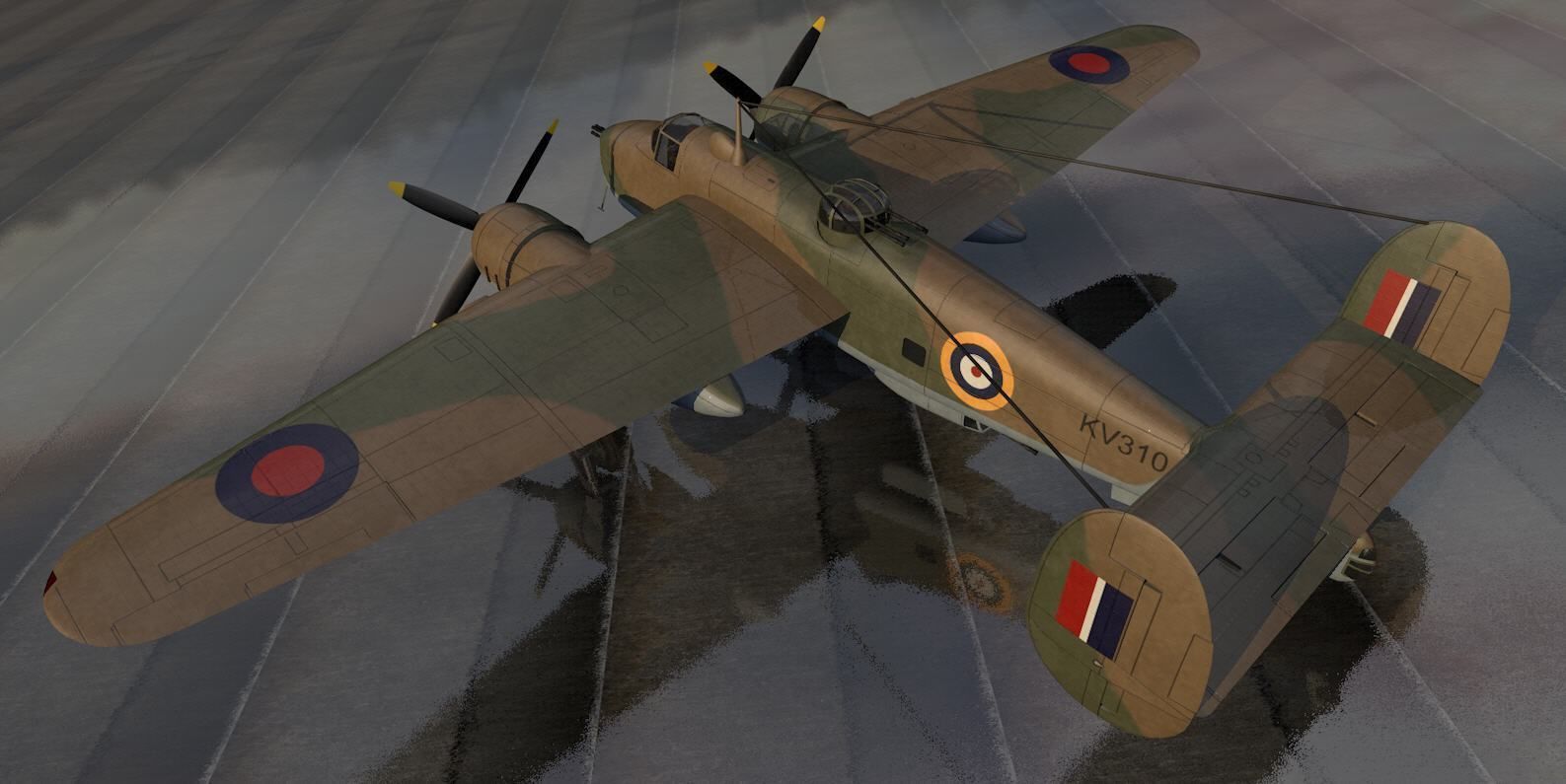 Bristol Type 163 Buckingham Mk-1 3D model_1
