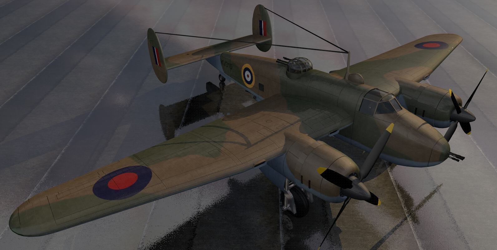 Bristol Type 163 Buckingham Mk-1 3D model_5