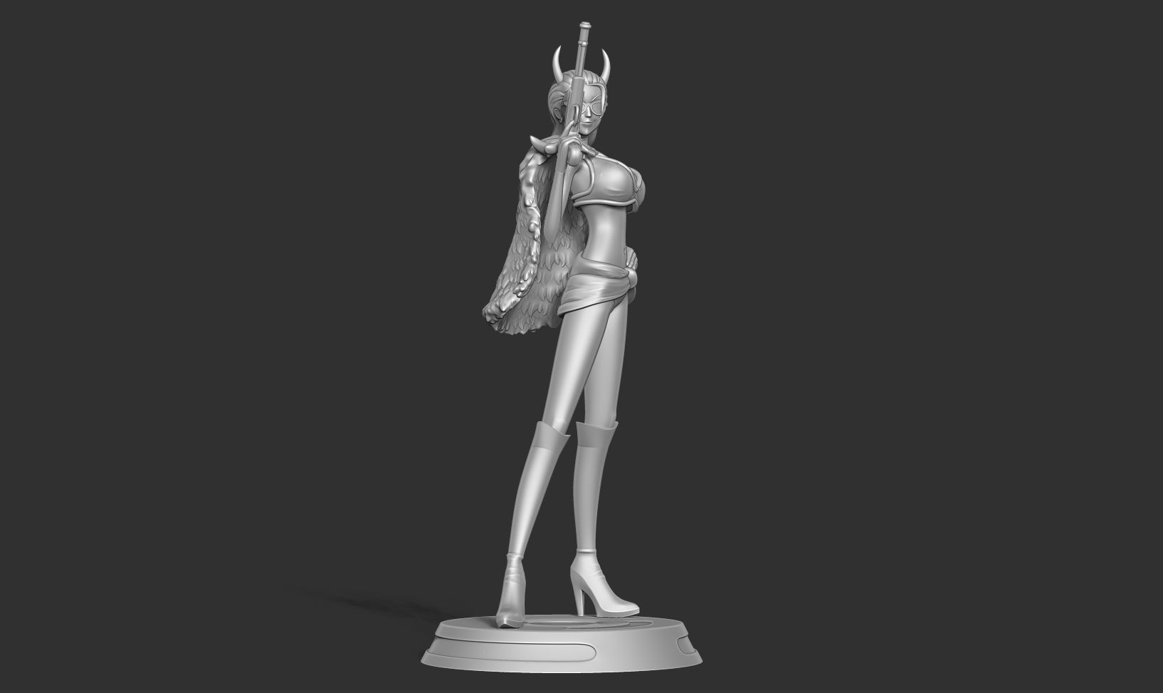 Ginrummy - One Piece Fanart 3D print model_13