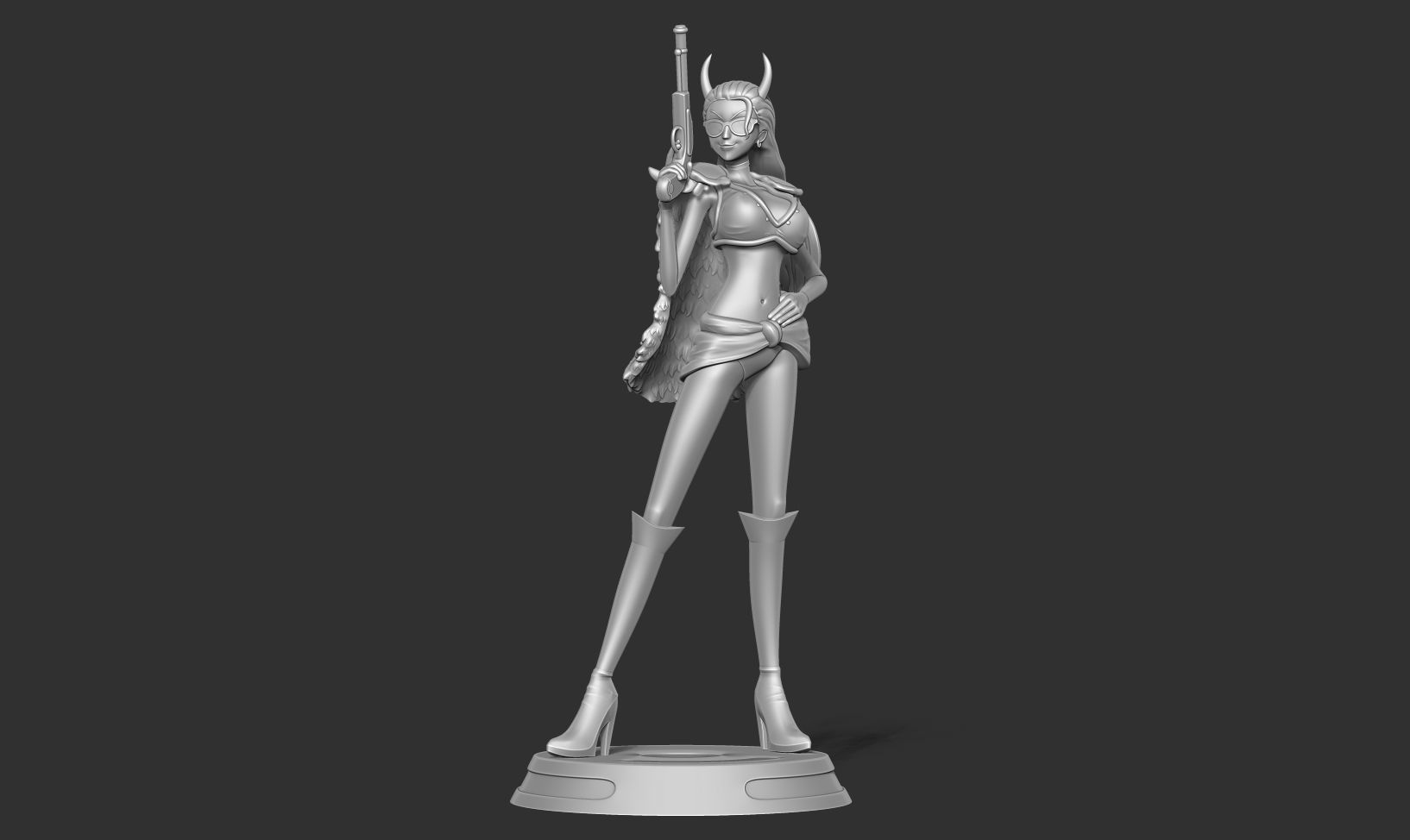 Ginrummy - One Piece Fanart 3D print model_9