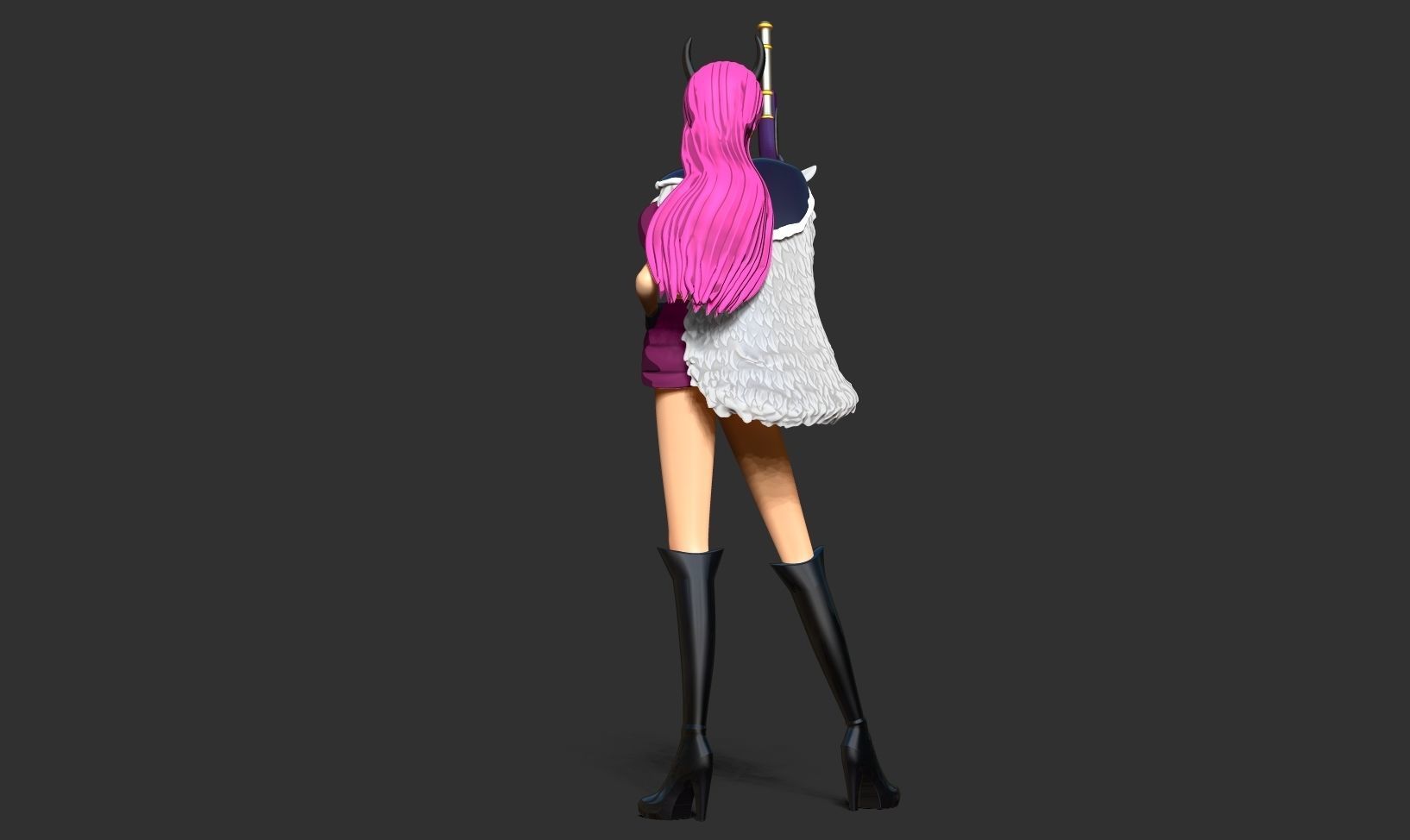 Ginrummy - One Piece Fanart 3D print model_6