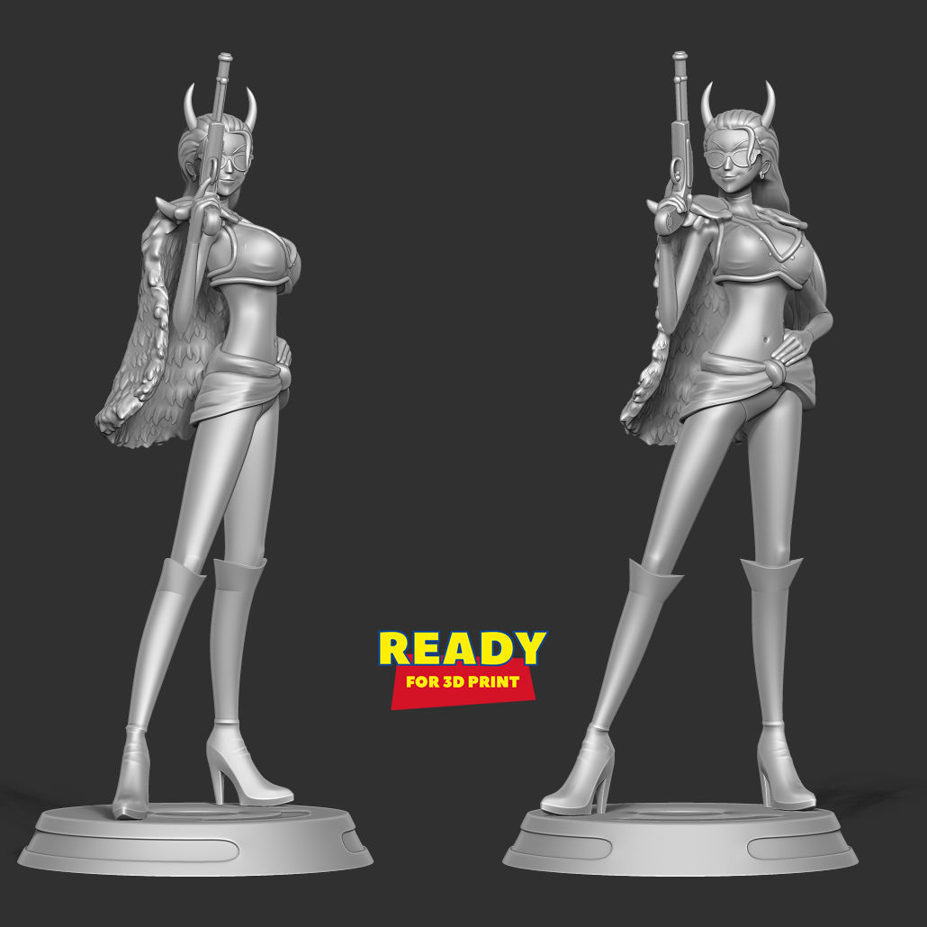 Ginrummy - One Piece Fanart 3D print model_3