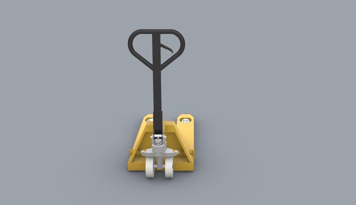Hydraulic Truck Pallet Jack PM 3D print model_4