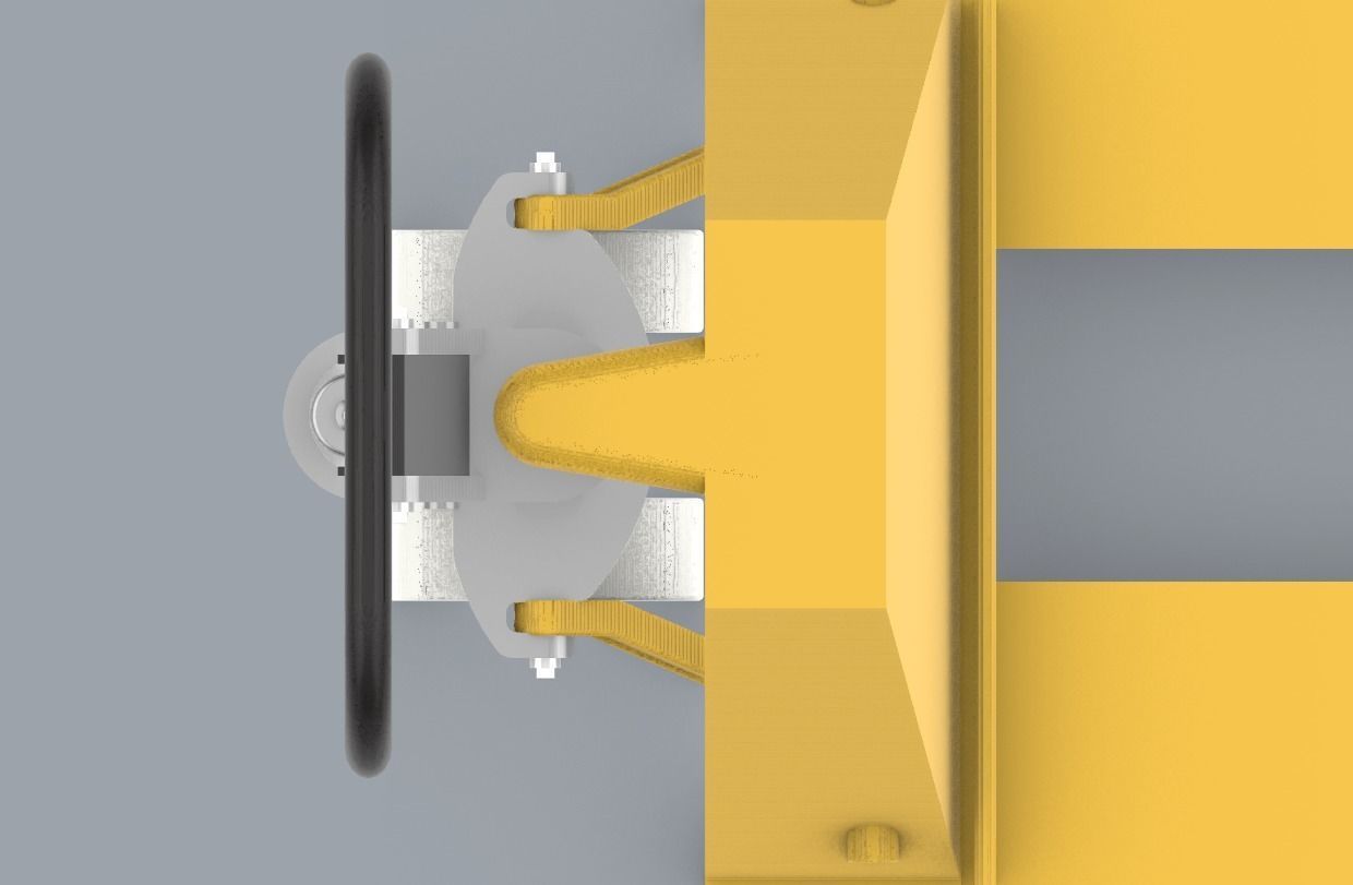 Hydraulic Truck Pallet Jack PM 3D print model_16
