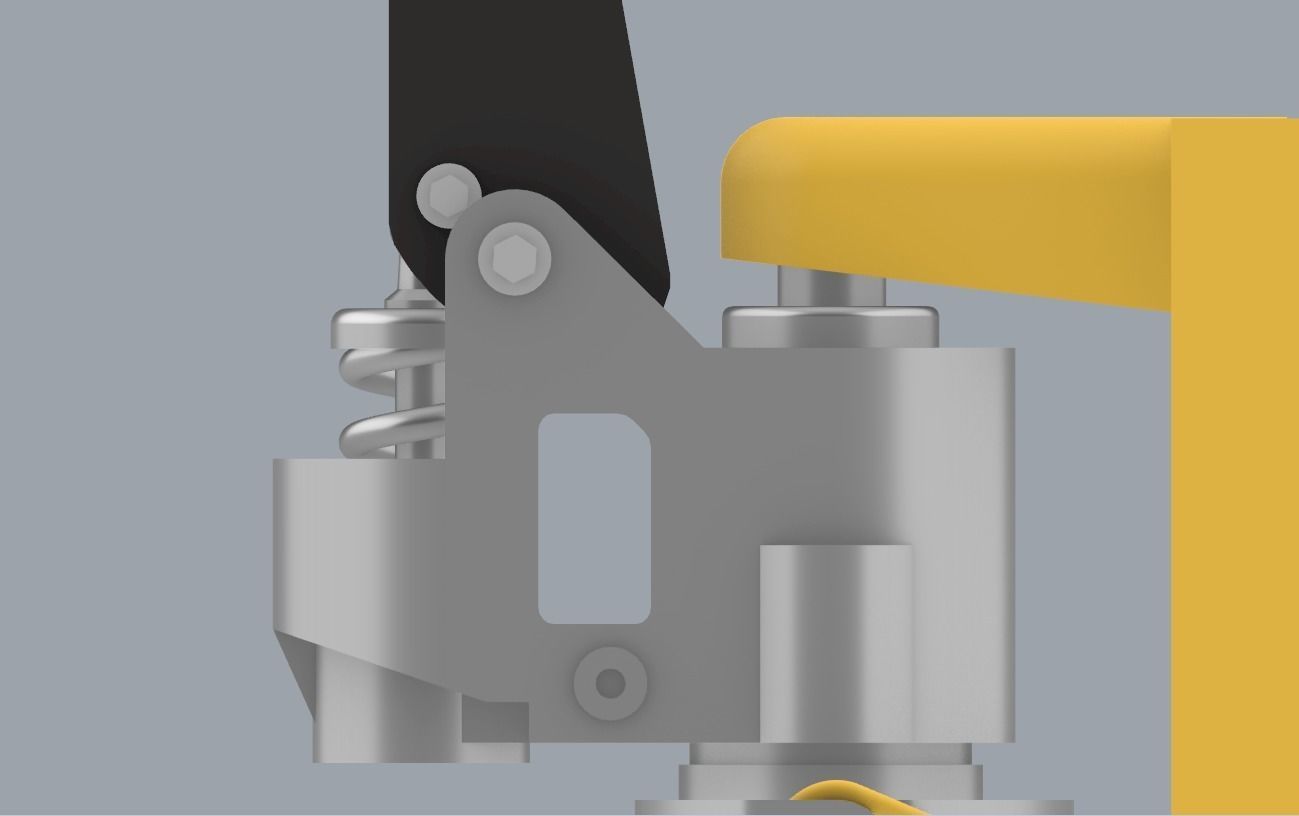 Hydraulic Truck Pallet Jack PM 3D print model_20