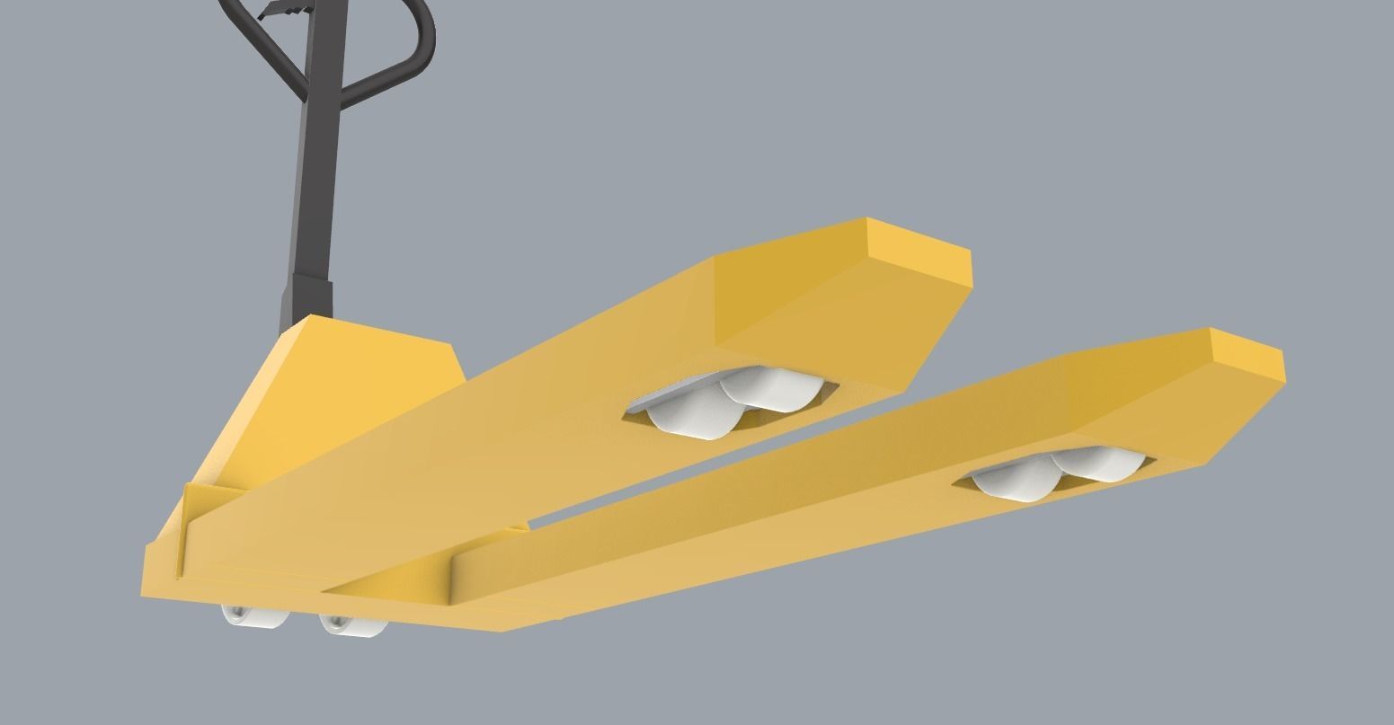 Hydraulic Truck Pallet Jack PM 3D print model_11