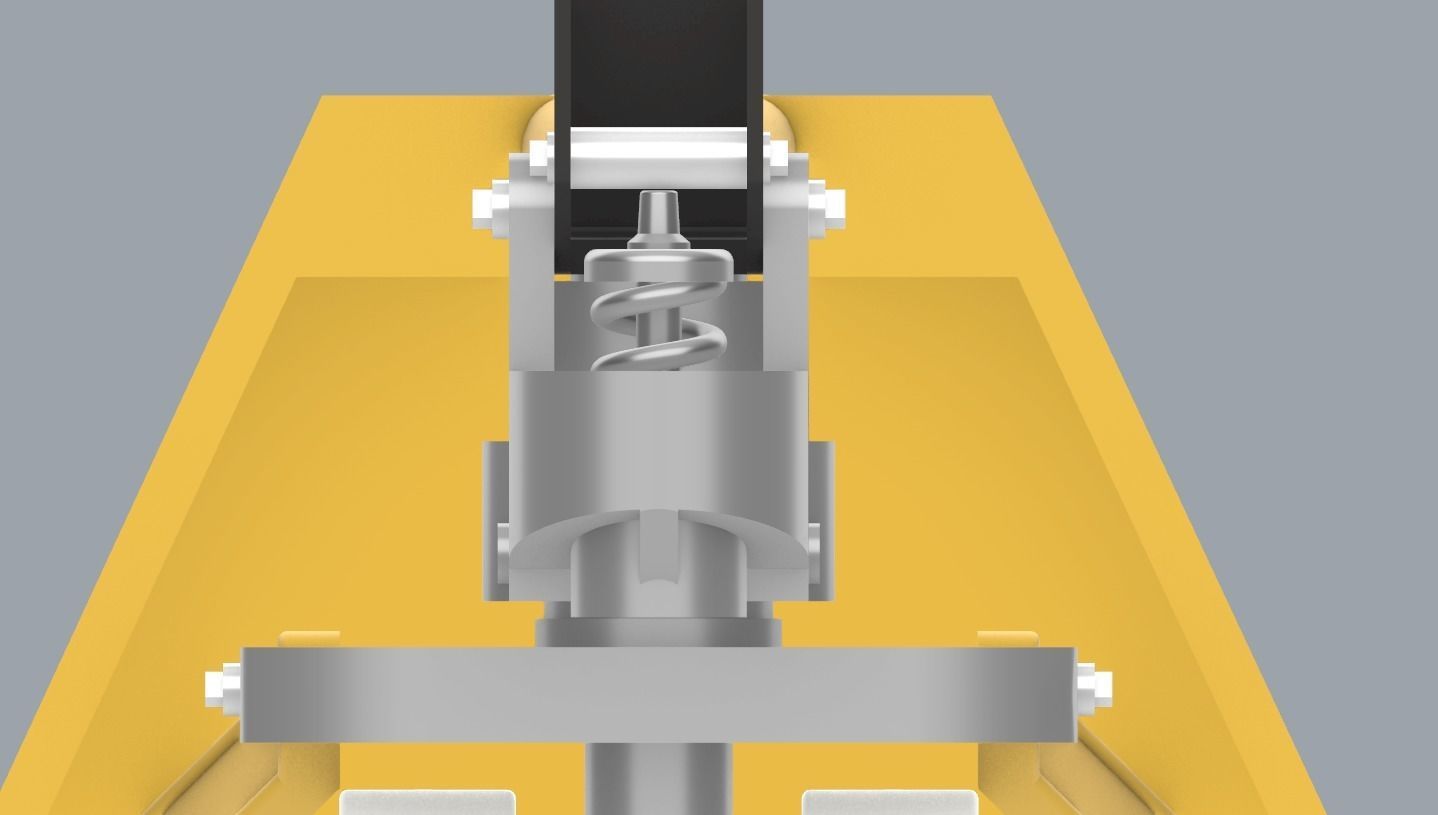 Hydraulic Truck Pallet Jack PM 3D print model_26