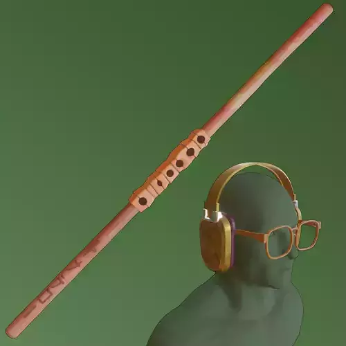 TEENAGE MUTANT NINJA TURTLES donatello bo staff  TMNT COSPLAY  3D print model