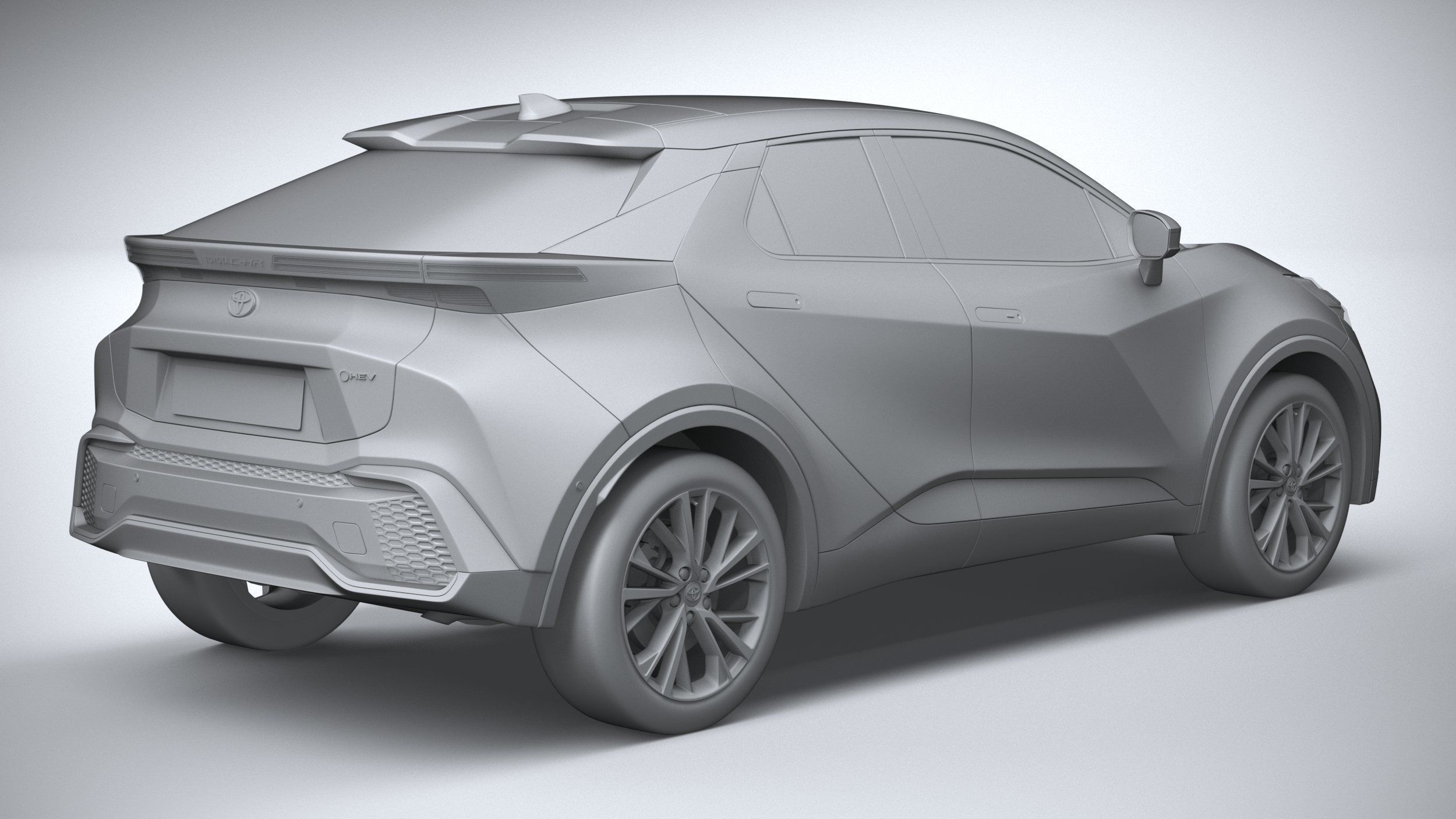 Toyota C-HR 2024 3D model_25