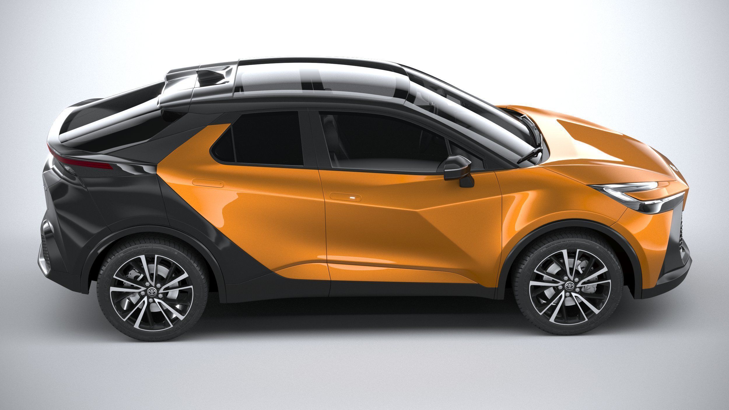 Toyota C-HR 2024 3D model_11