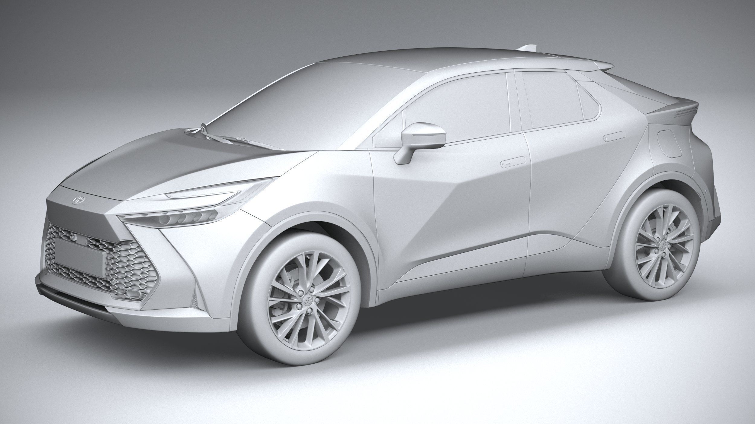 Toyota C-HR 2024 3D model_19