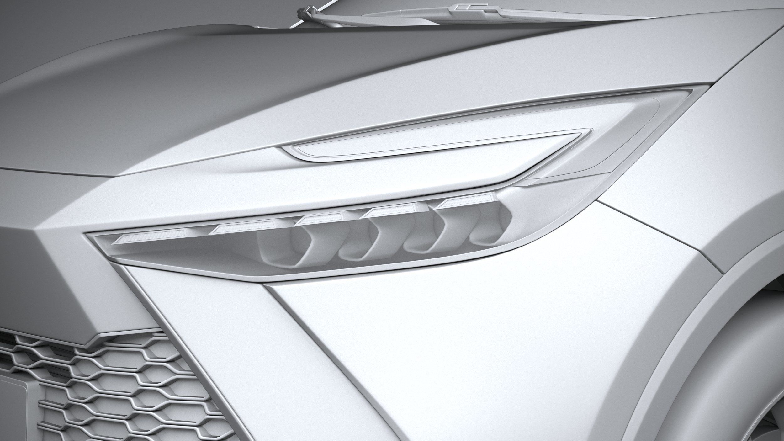 Toyota C-HR 2024 3D model_23