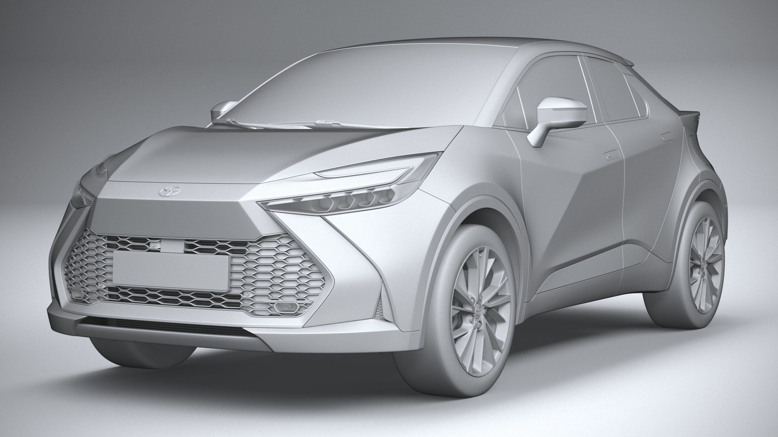 Toyota C-HR 2024 3D model_20