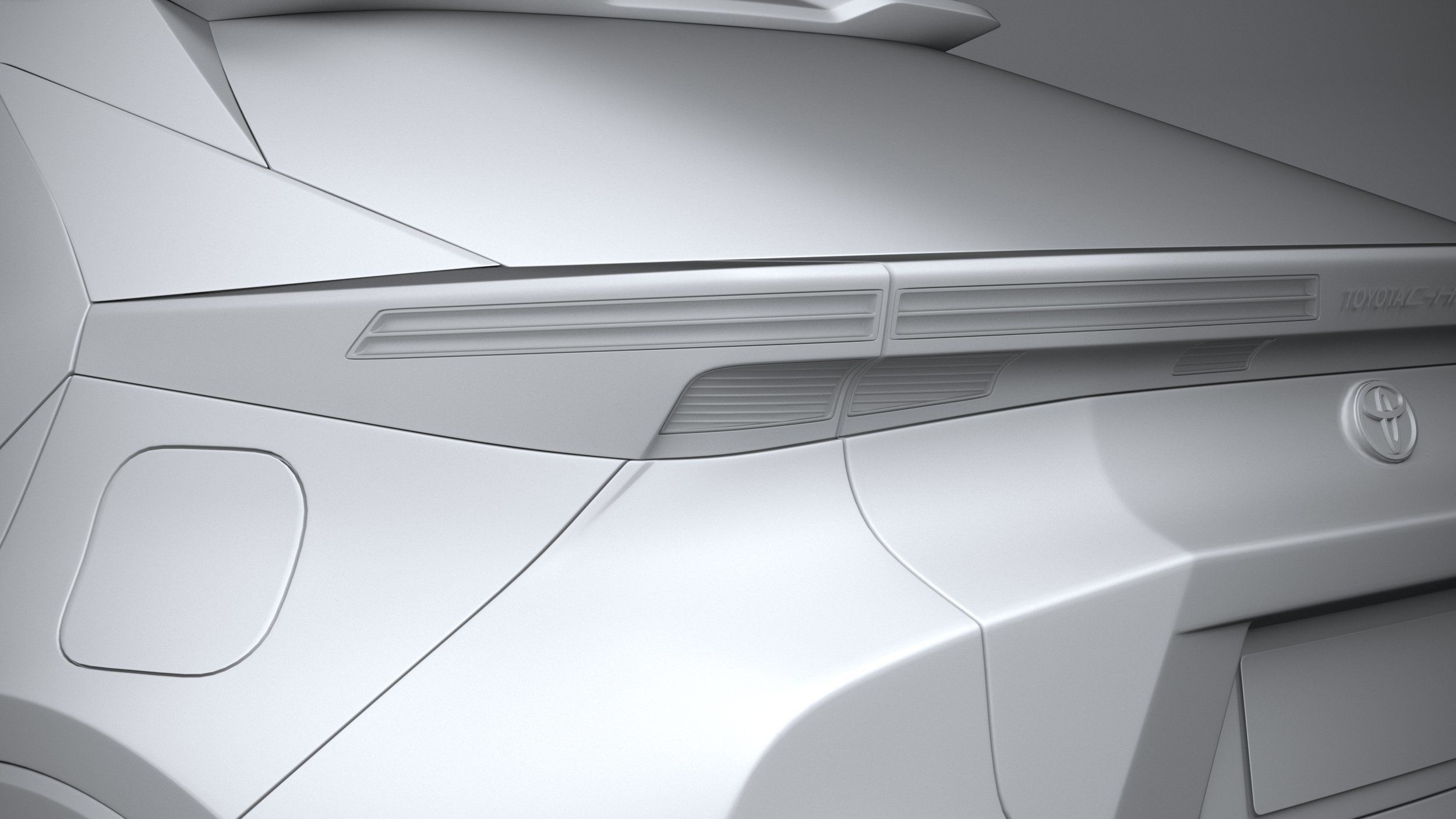 Toyota C-HR 2024 3D model_24
