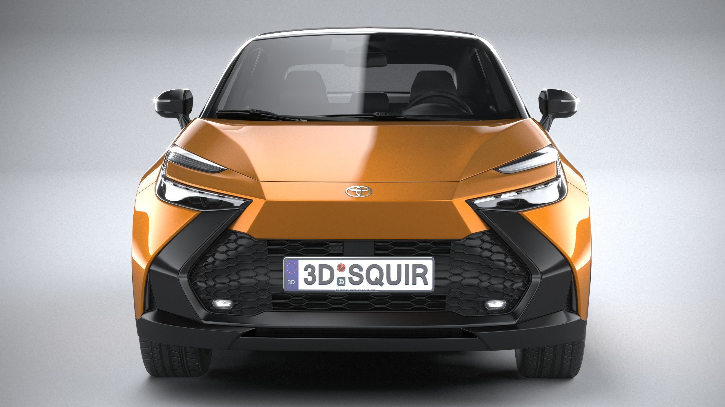Toyota C-HR 2024 3D model_13