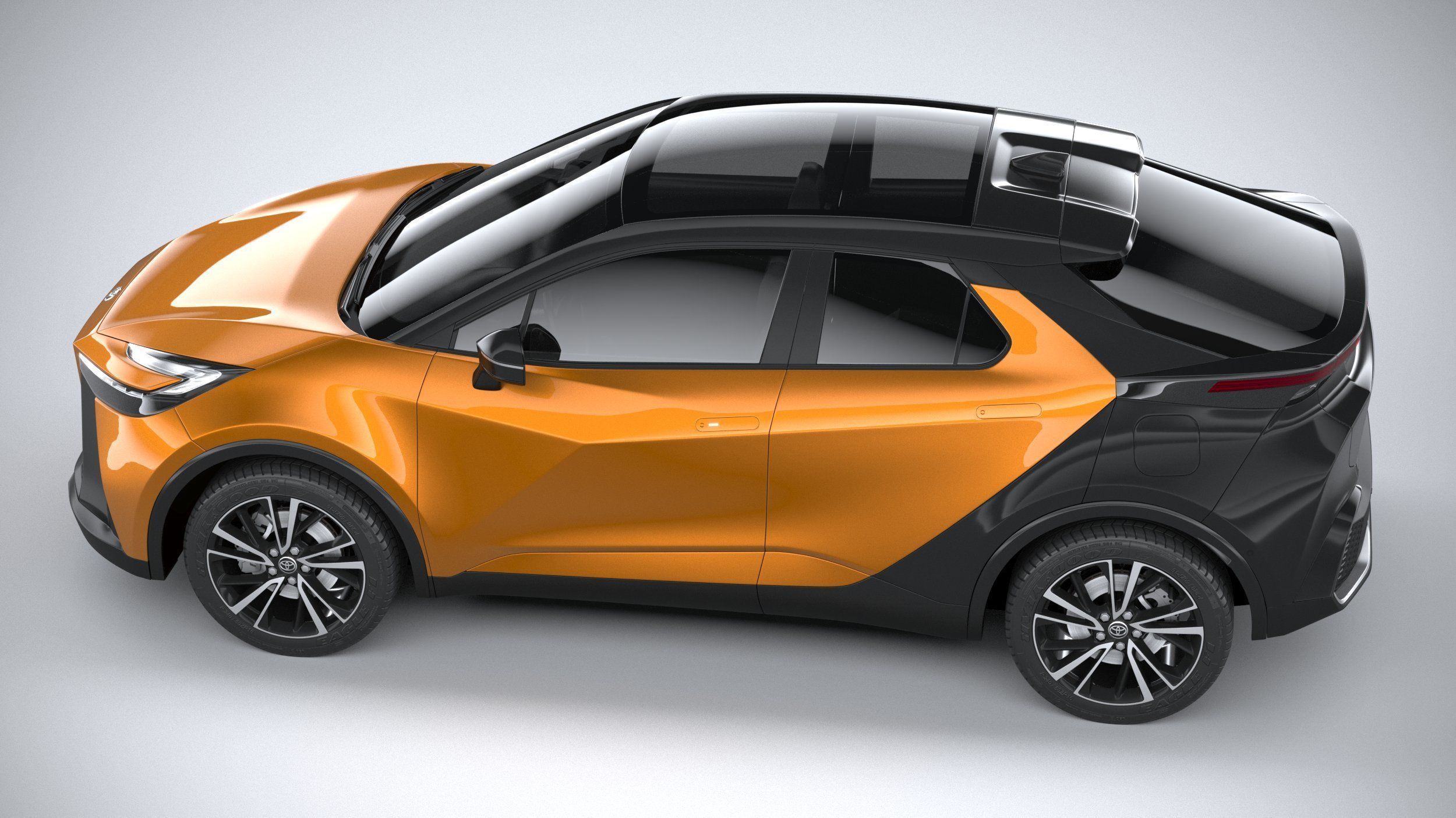 Toyota C-HR 2024 3D model_9