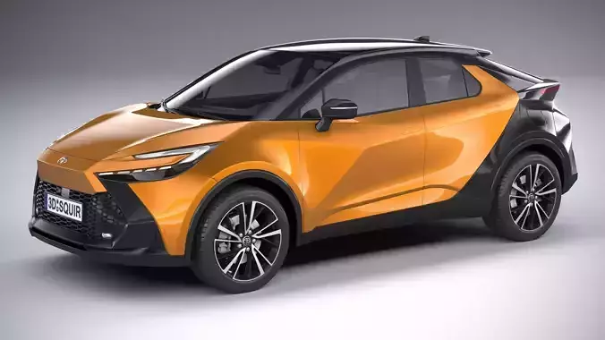 Toyota C-HR 2024 3D model