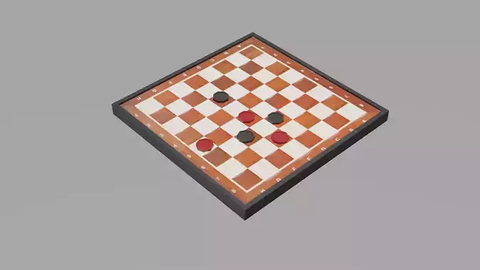 Checkers Boardgame