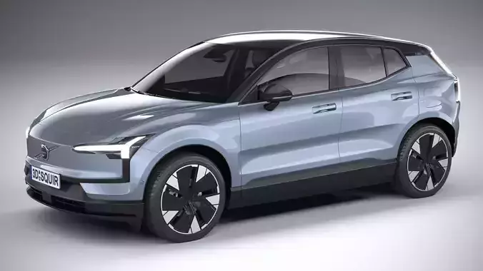 Volvo EX30 2025 3D model