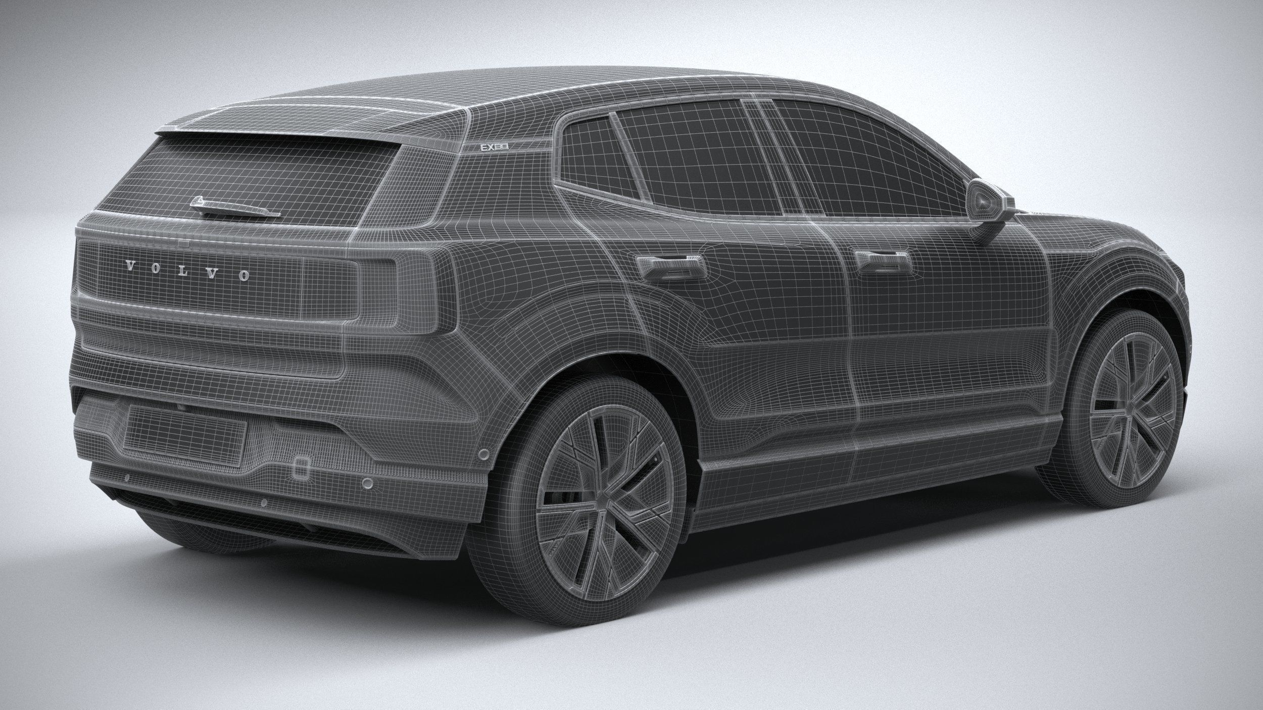 Volvo EX30 2025 3D model_27