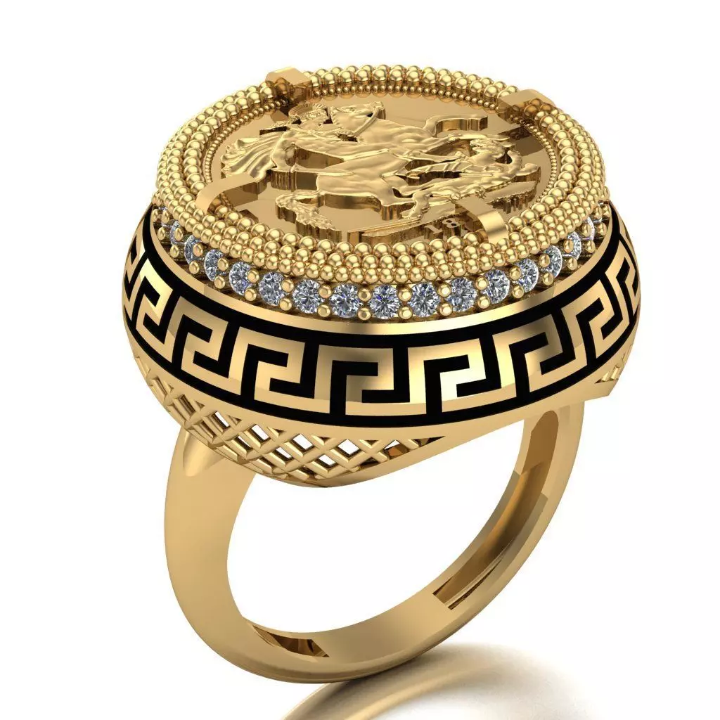Lira Ring 042 3D print model