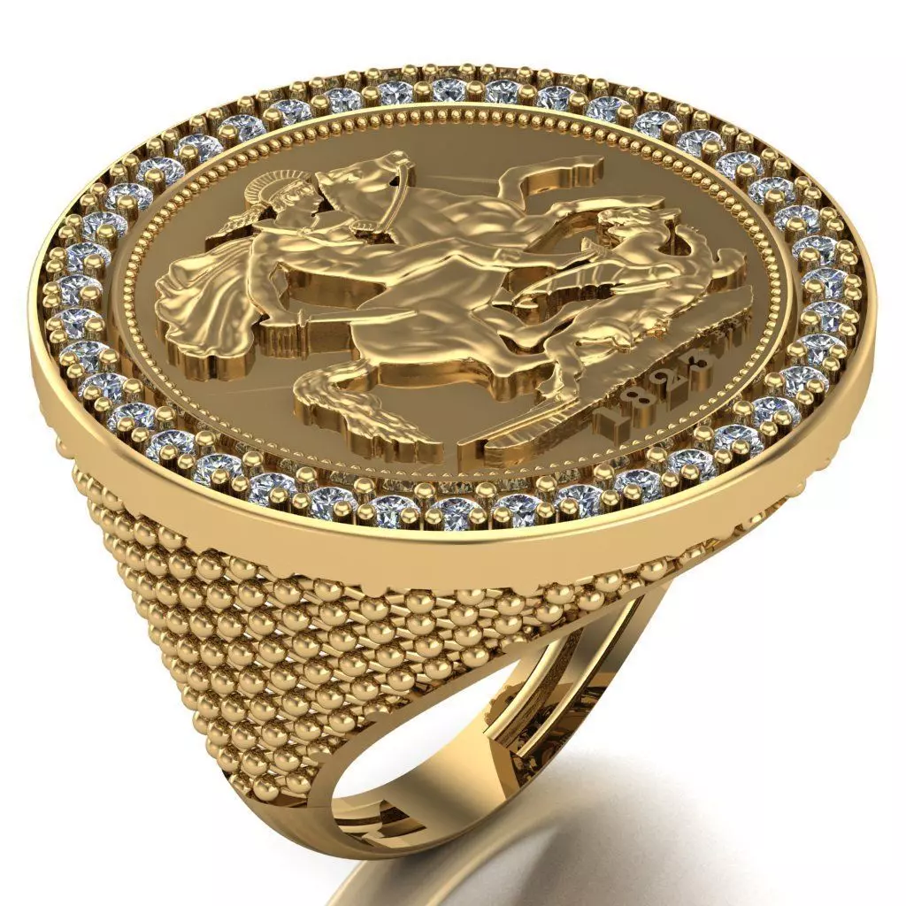 Lira Ring 044 3D print model