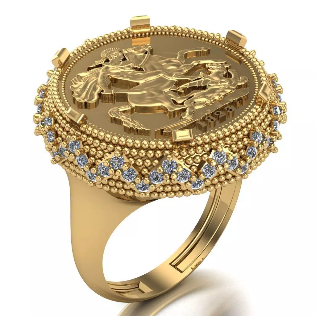 Lira Ring 045 3D print model