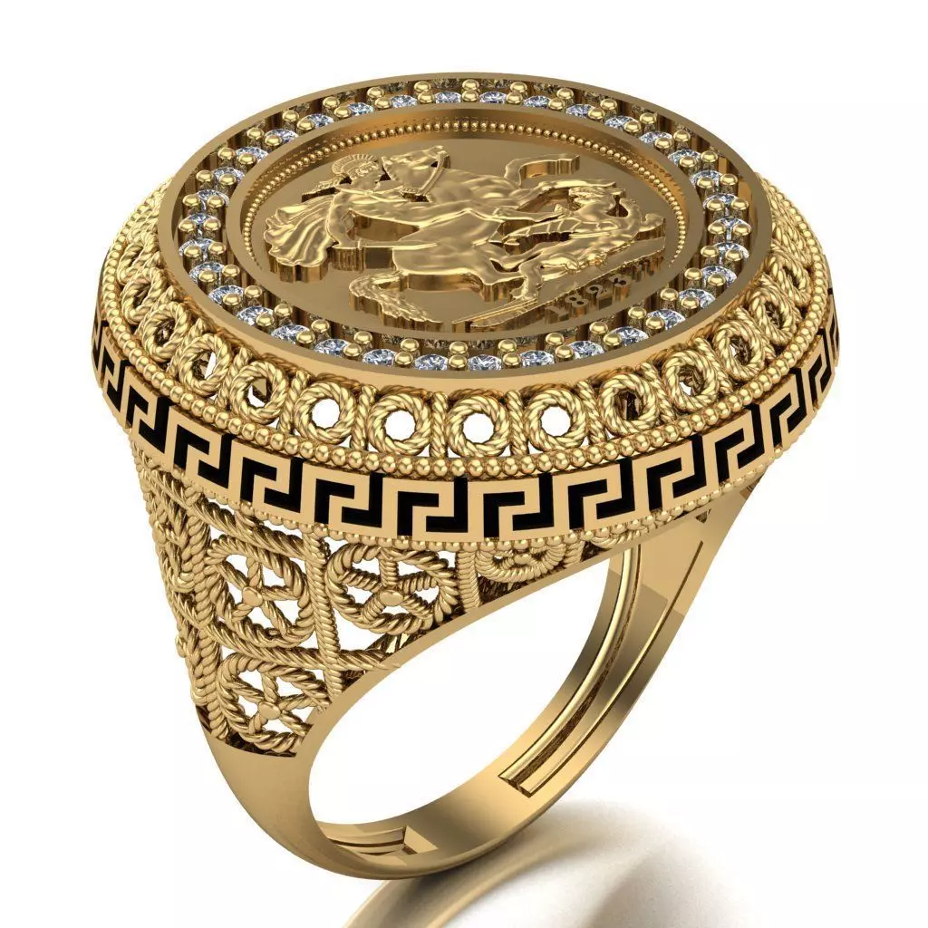 Lira Ring 049 3D print model
