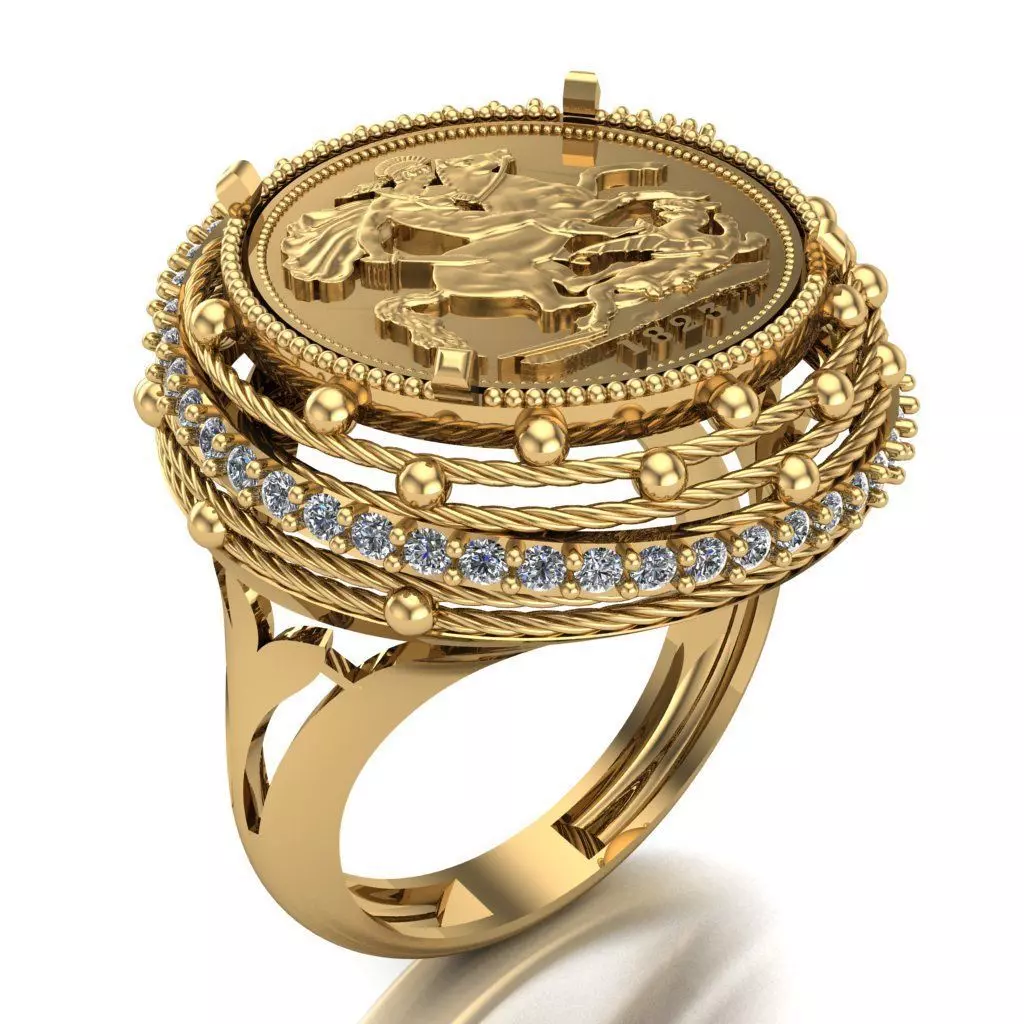 Lira Ring 050 3D print model