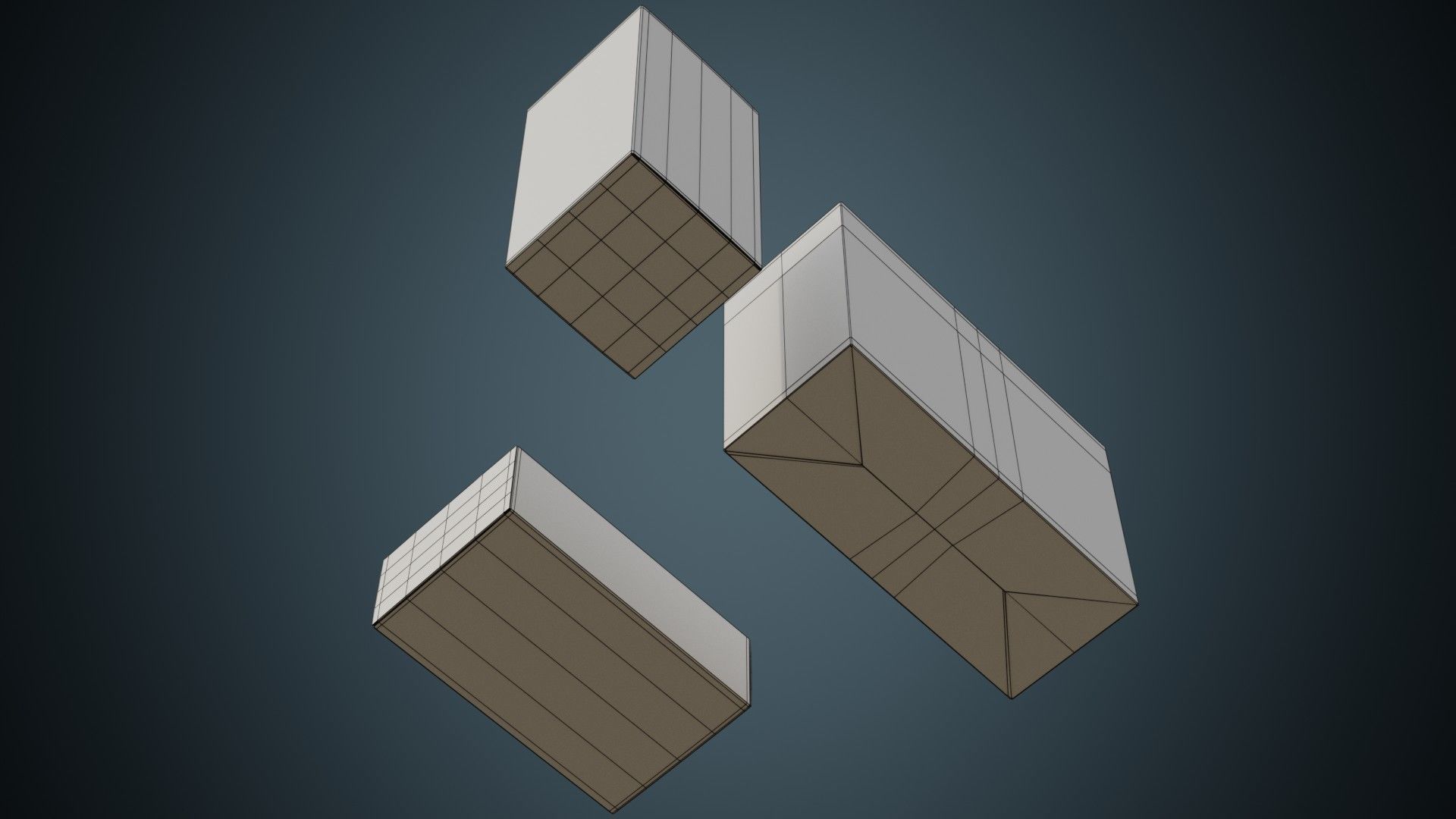 Medicine Box 1 Basic Low-poly 3D model_6