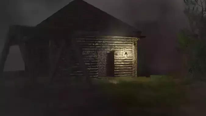 Realistic Treehouse 3D model