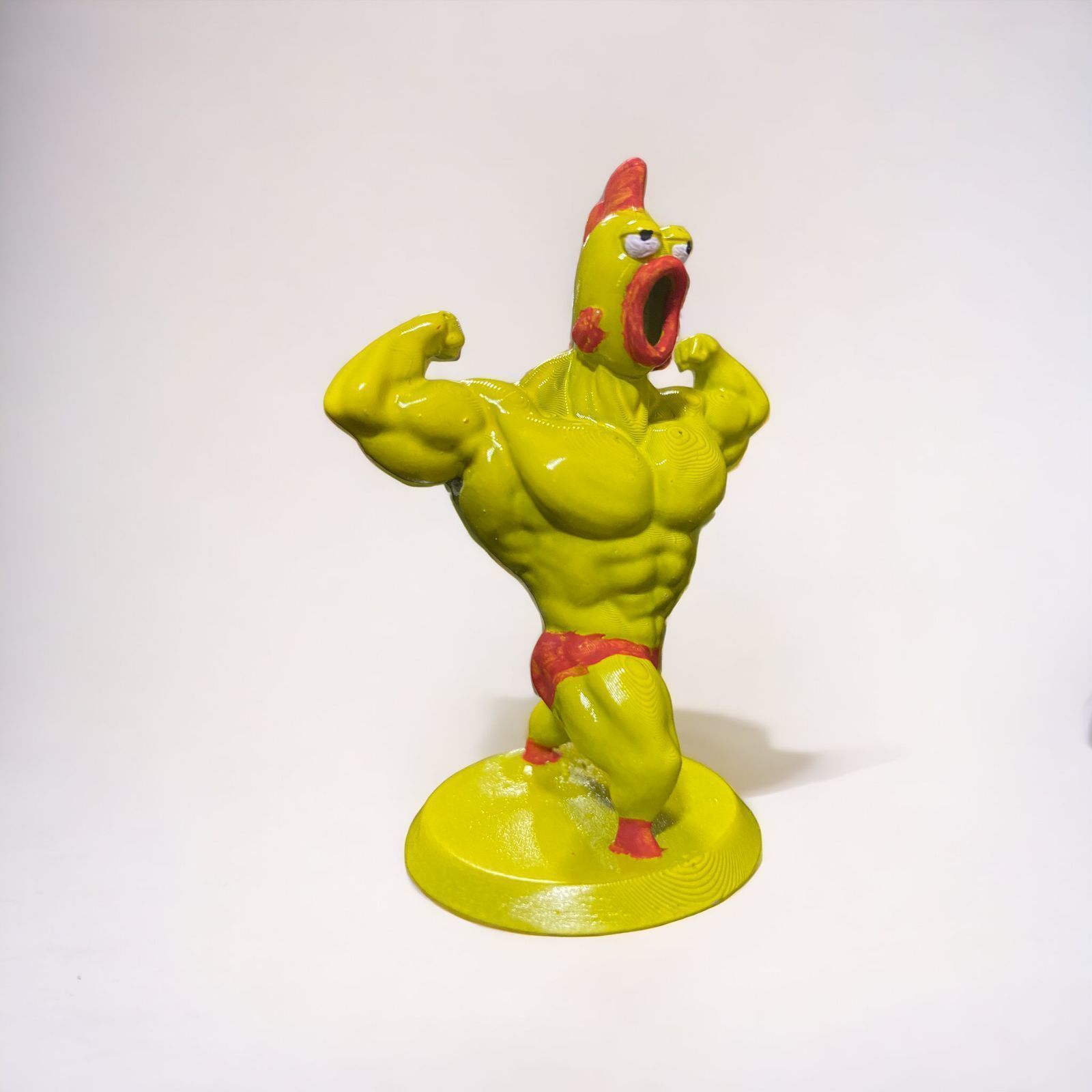  Swole Chicken 3D print model_3