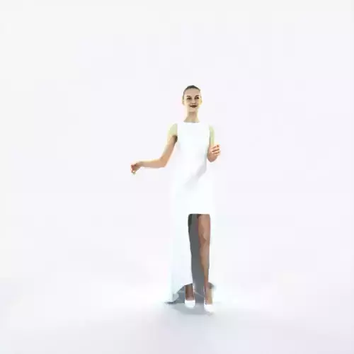 Beauty 08N Couple Pointing Event Elegant Woman