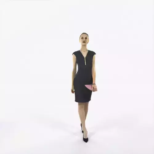 Beauty 10D walking Woman