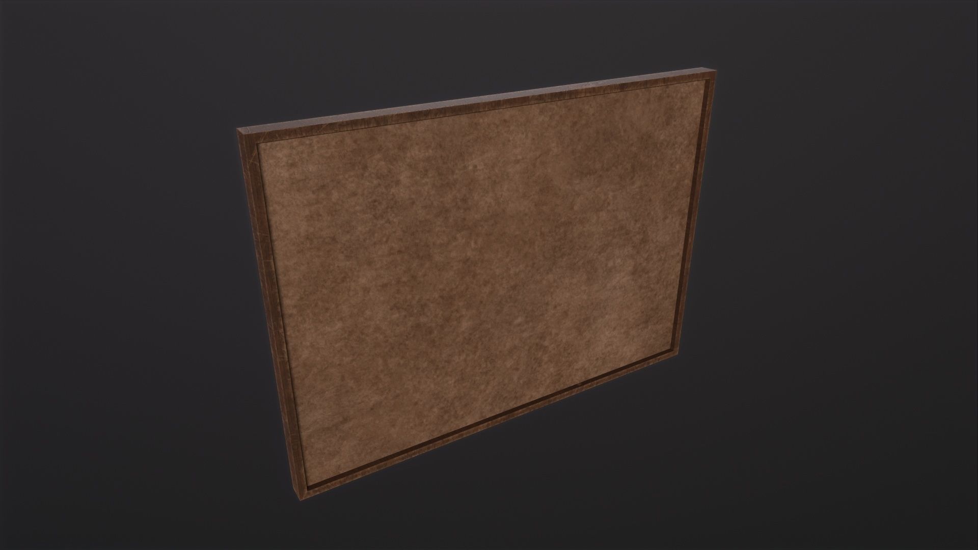Detective Board 3D Model  Low-poly 3D model_6