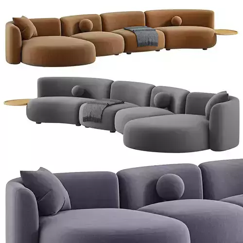  OZE MODULAR SOFA Delcourt Collection