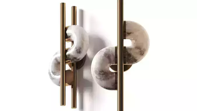 HOLLY HUNT Pouenat Dolly Sconce