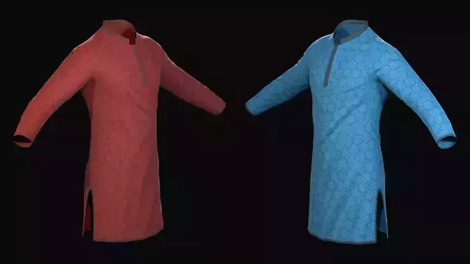 Punjabi A Traditional Cloth for Men 3D model
