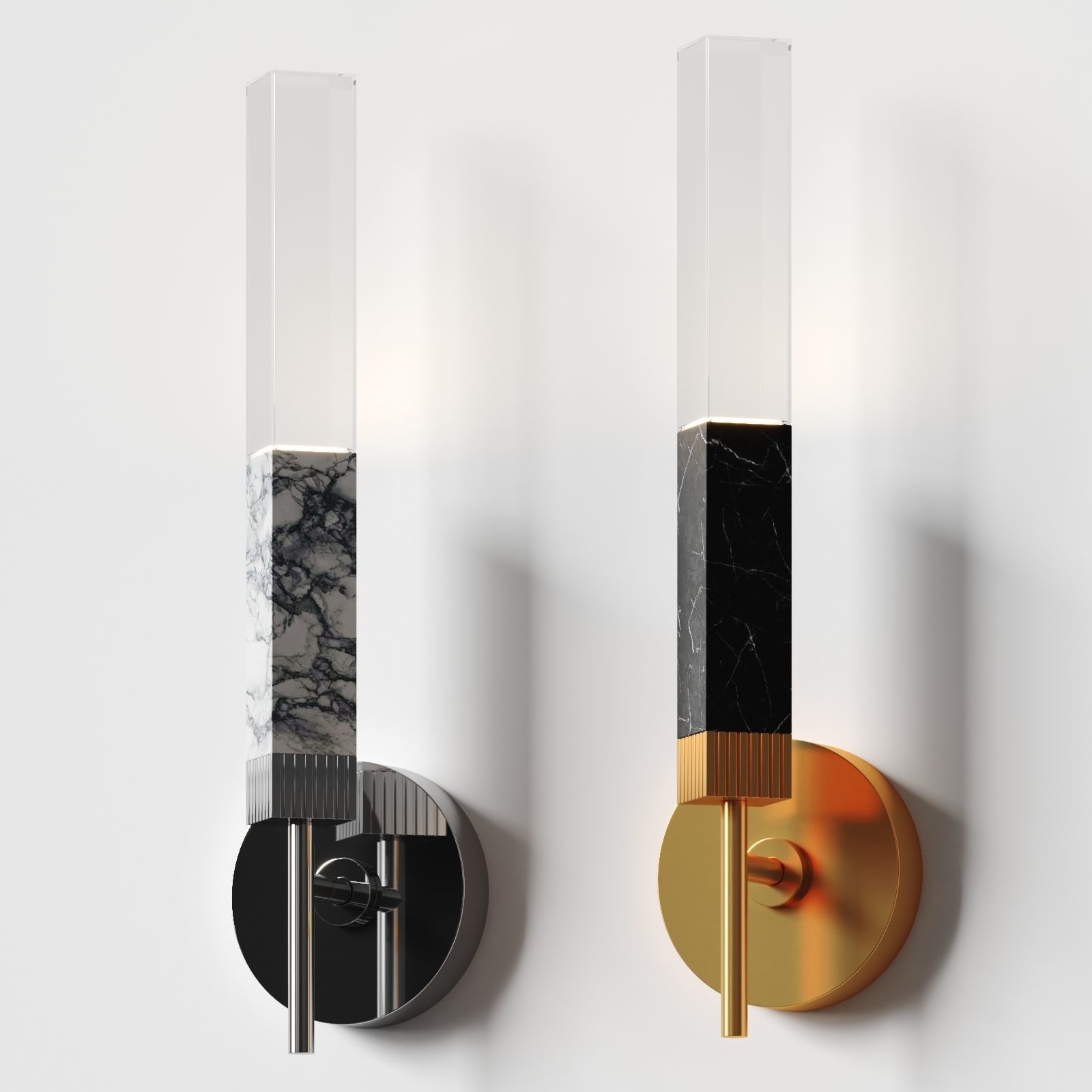 Visionnaire - MILANO WALL LAMP 3D model_1