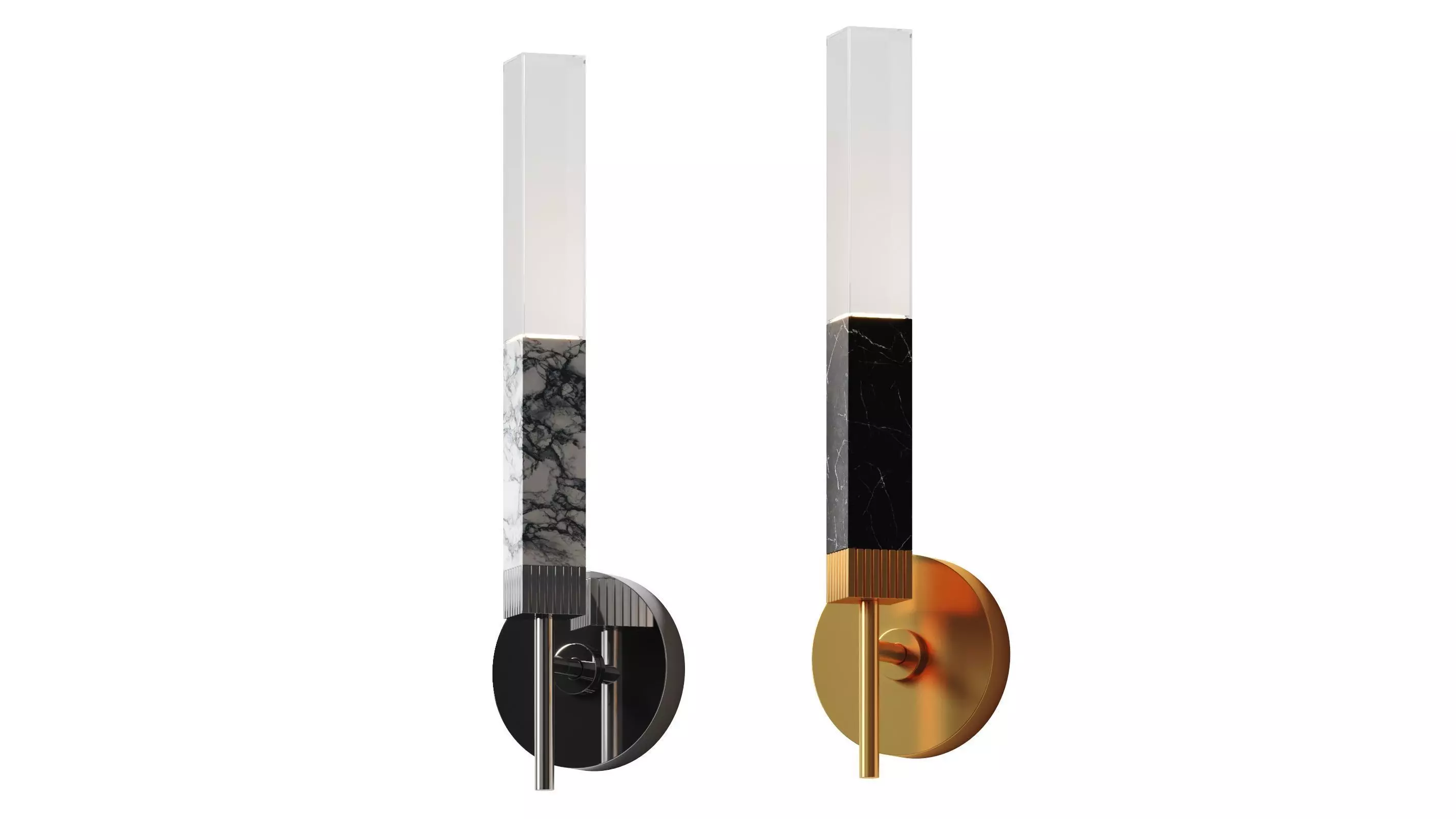 Visionnaire - MILANO WALL LAMP 3D model_0