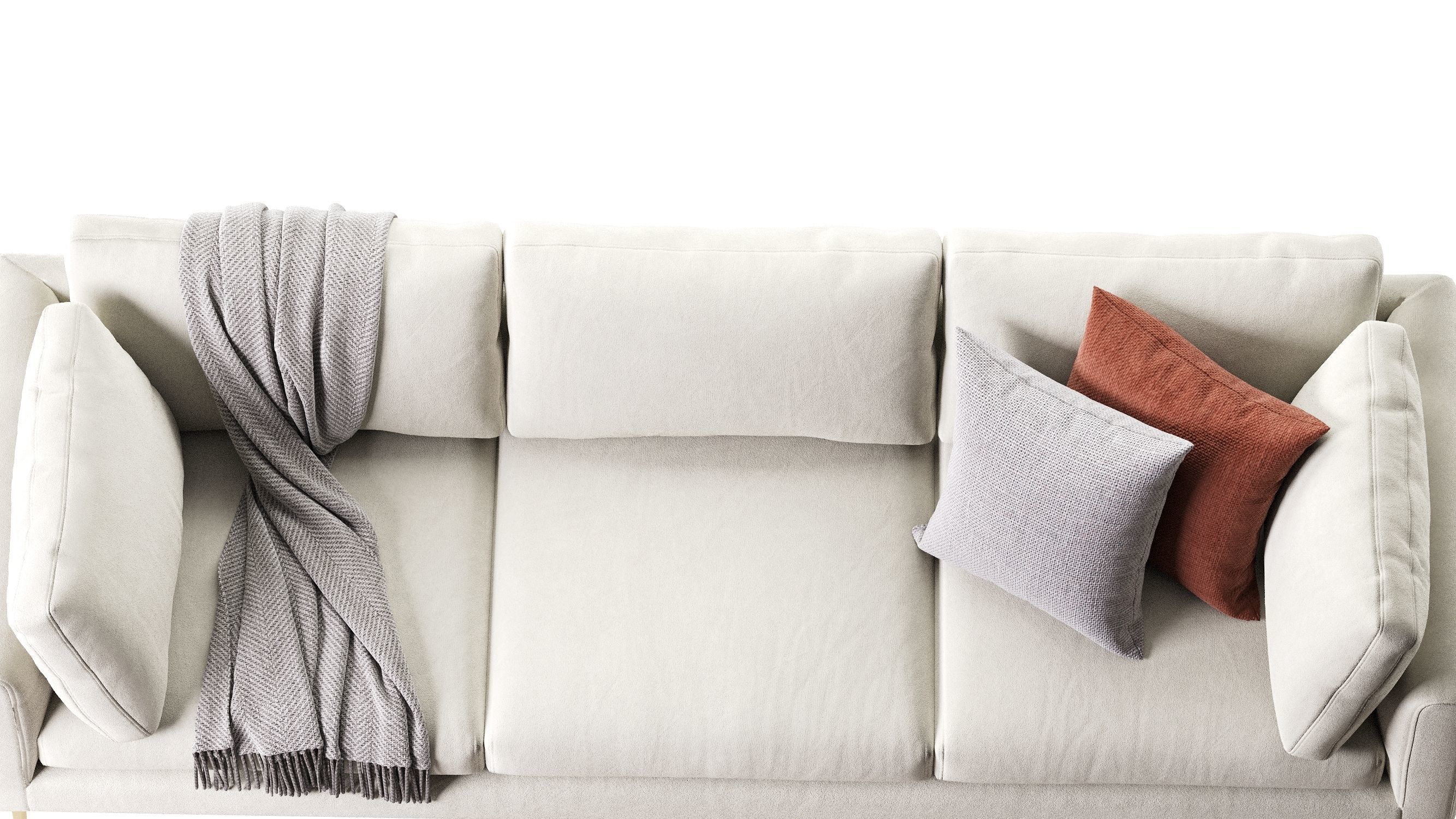 Adams Sofa 3 Seat 3D model_19