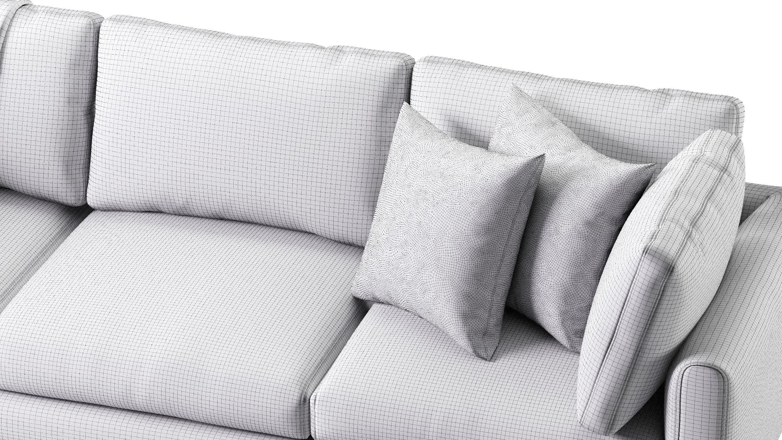 Adams Sofa 3 Seat 3D model_20