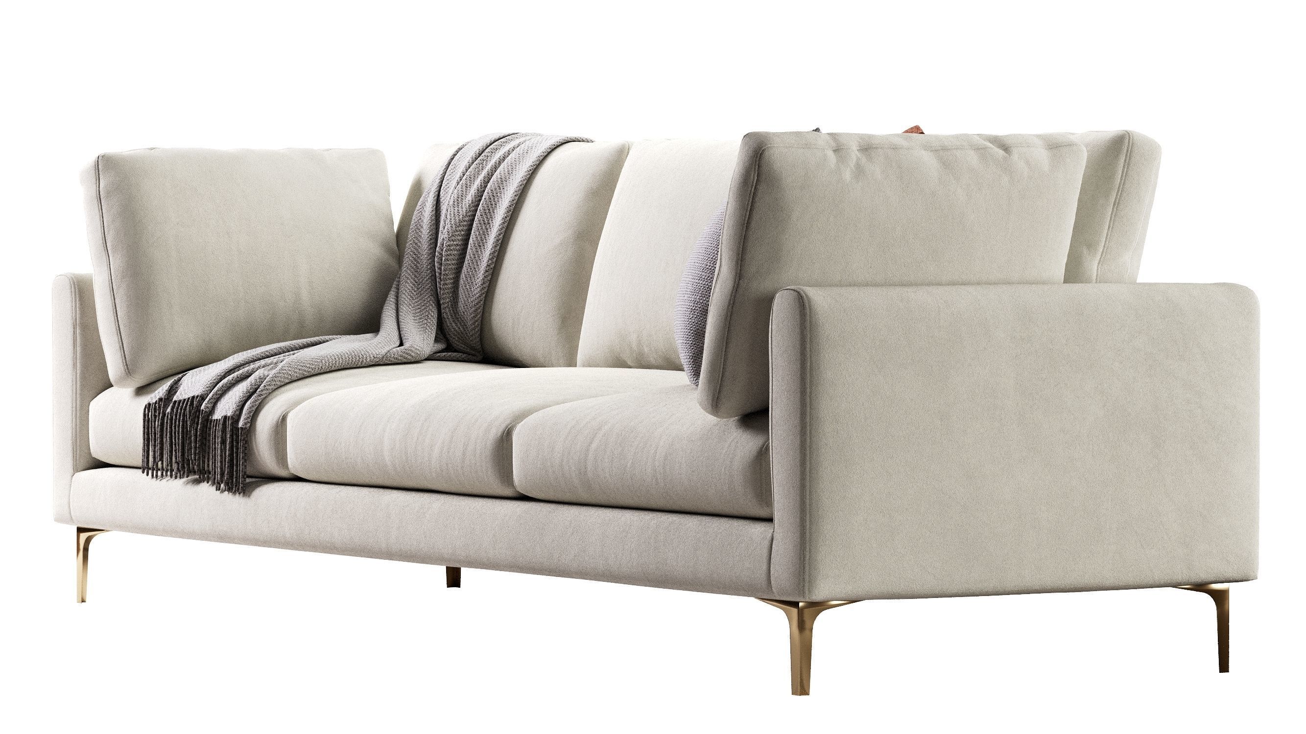 Adams Sofa 3 Seat 3D model_3