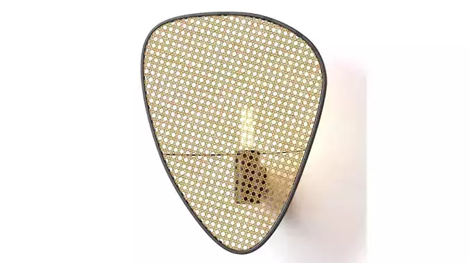 Vakker light Screen Cannage Sconce