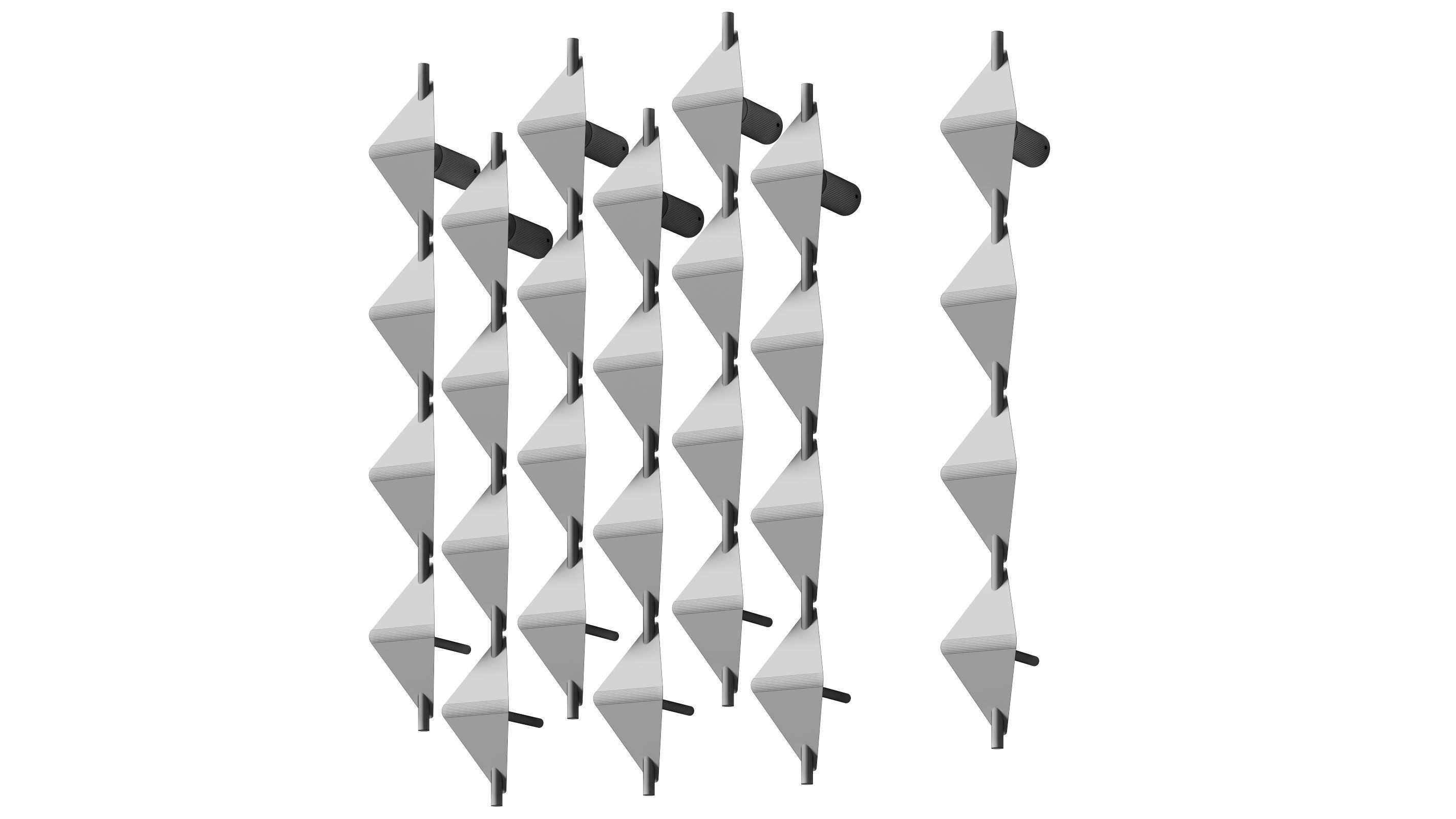 SPUTNIK WALL LAMP by Visionnaire 3D model_1