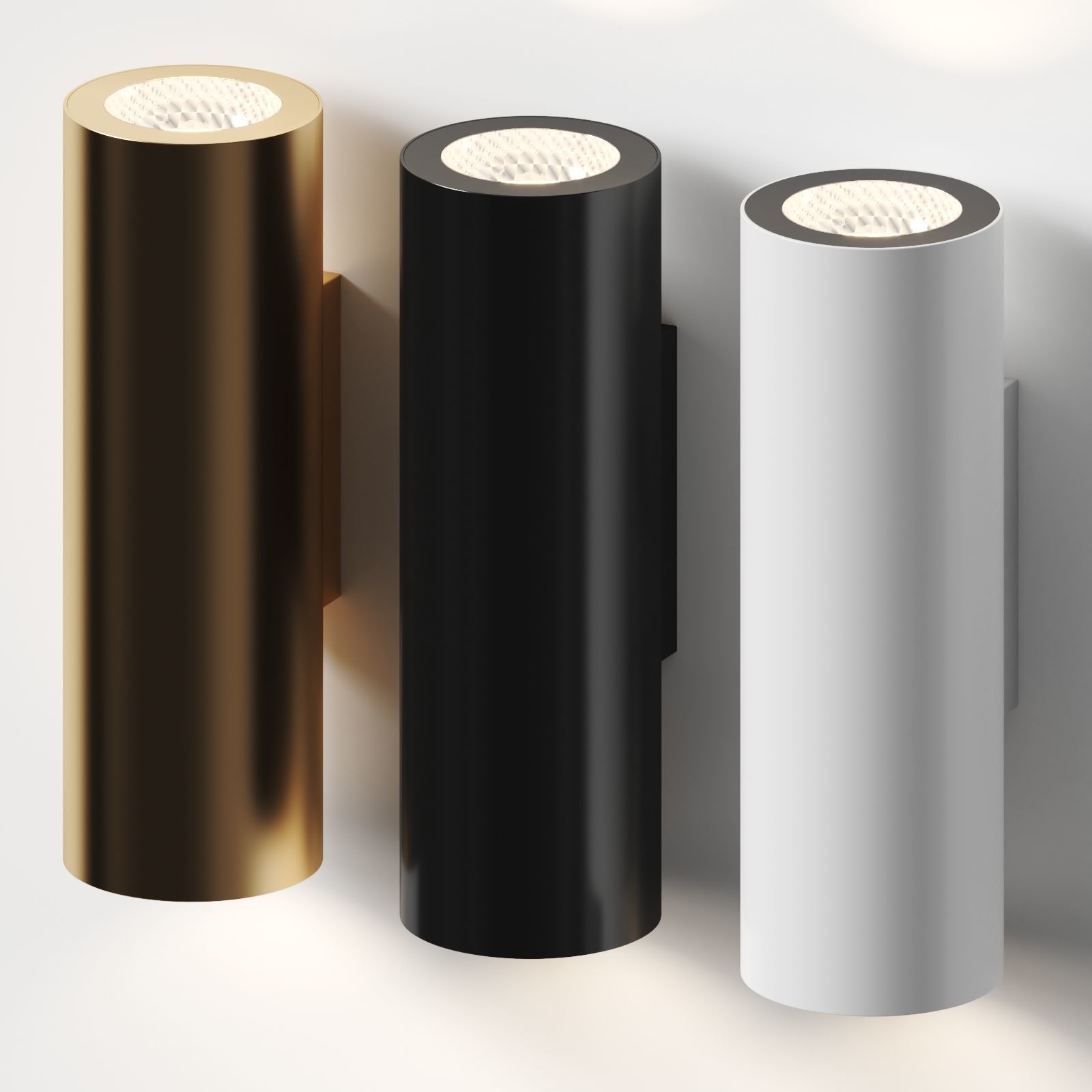 Leds C4 Pipe Wall Fixture 3D model_2