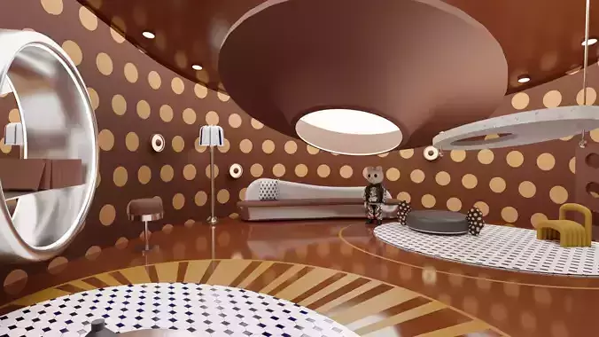 Fashion Living Room Interior